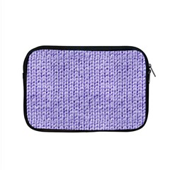 Knitted Wool Lilac Apple Macbook Pro 15  Zipper Case by snowwhitegirl