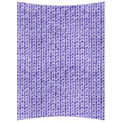 Knitted Wool Lilac Back Support Cushion