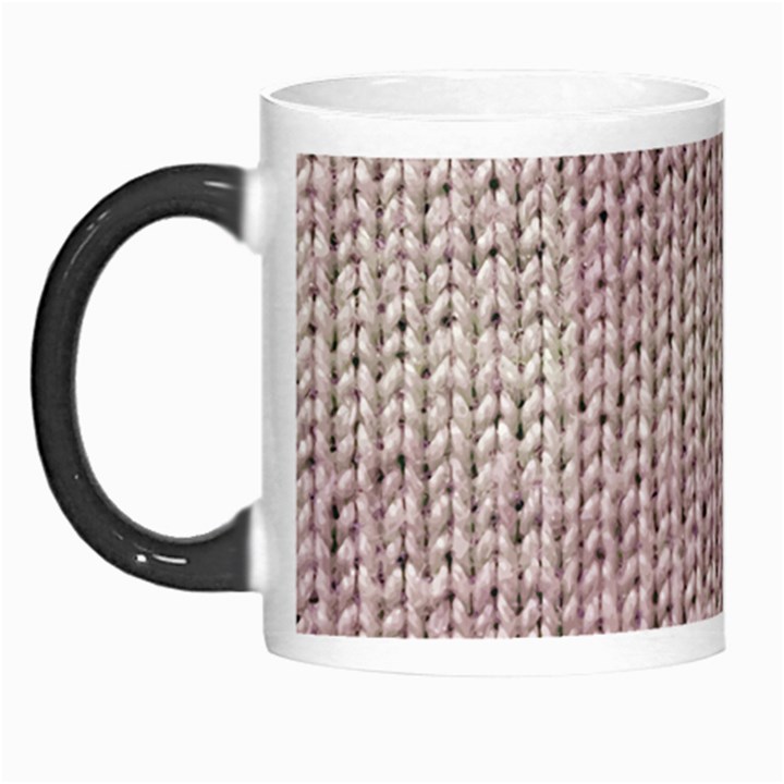 Knitted Wool Pink Light Morph Mugs