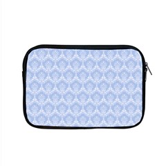 Damask Light Blue Apple Macbook Pro 15  Zipper Case