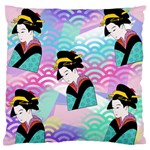 Japanese Abstract Standard Flano Cushion Case (One Side) Front