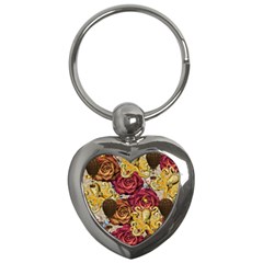 Octopus Floral Key Chains (heart) 