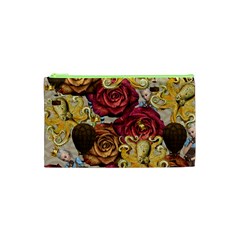 Octopus Floral Cosmetic Bag (xs) by snowwhitegirl