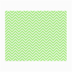 Green Chevron Small Glasses Cloth (2-side) by snowwhitegirl