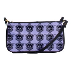 Three Women Blue Shoulder Clutch Bags