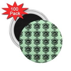 Three Women Green 2 25  Magnets (100 Pack) 