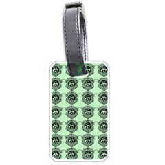 Three Women Green Luggage Tags (one Side) 