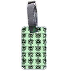 Three Women Green Luggage Tags (two Sides) by snowwhitegirl