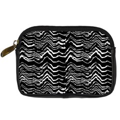 Dark Abstract Pattern Digital Camera Cases