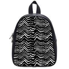 Dark Abstract Pattern School Bag (small) by dflcprints