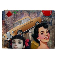 Out In The City Cosmetic Bag (xxl)  by snowwhitegirl