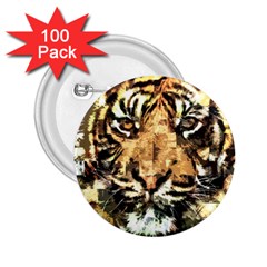 Tiger 1340039 2 25  Buttons (100 Pack)  by 1iconexpressions