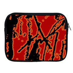 Vivid Abstract Grunge Texture Apple iPad 2/3/4 Zipper Cases