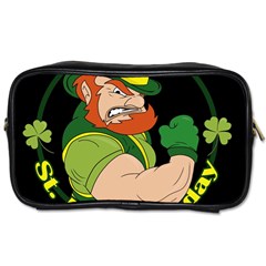 St  Patricks Day Toiletries Bags by Valentinaart