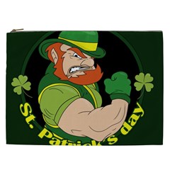 St  Patricks Day Cosmetic Bag (xxl)  by Valentinaart