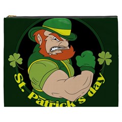 St  Patricks Day Cosmetic Bag (xxxl)  by Valentinaart