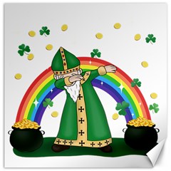  St  Patrick  Dabbing Canvas 16  X 16  