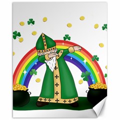  St  Patrick  Dabbing Canvas 16  X 20   by Valentinaart