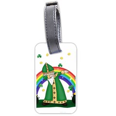  St  Patrick  Dabbing Luggage Tags (one Side)  by Valentinaart