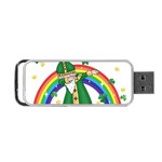  St. Patrick  Dabbing Portable USB Flash (One Side) Front