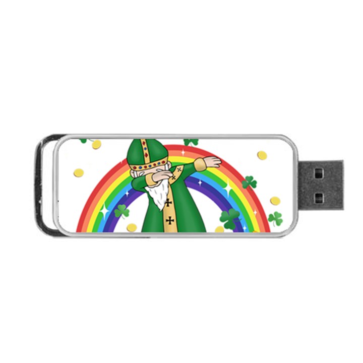  St. Patrick  Dabbing Portable USB Flash (One Side)