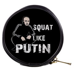 Squat Like Putin Mini Makeup Bags by Valentinaart
