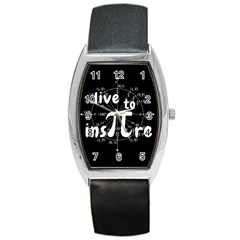 Pi Day Barrel Style Metal Watch by Valentinaart