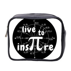 Pi Day Mini Toiletries Bag 2-side by Valentinaart