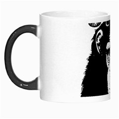 Stop Animal Abuse - Chimpanzee  Morph Mugs by Valentinaart