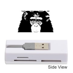 Stop Animal Abuse - Chimpanzee  Memory Card Reader (stick)  by Valentinaart