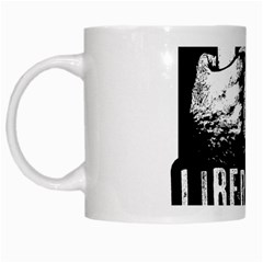 Animal Liberation Front - Chimpanzee  White Mugs by Valentinaart