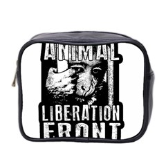 Animal Liberation Front - Chimpanzee  Mini Toiletries Bag 2-side by Valentinaart