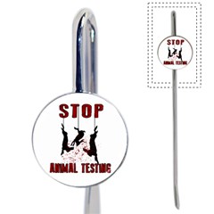 Stop Animal Testing - Rabbits  Book Mark