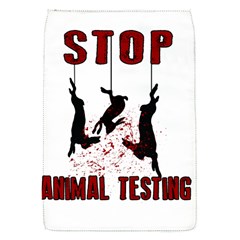 Stop Animal Testing - Rabbits  Flap Covers (S) 