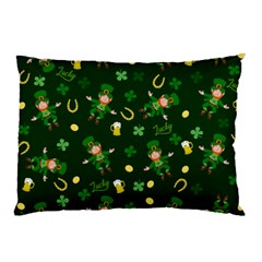 St Patricks Day Pattern Pillow Case (two Sides) by Valentinaart