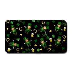 St Patricks Day Pattern Medium Bar Mats by Valentinaart