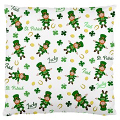 St Patricks Day Pattern Standard Flano Cushion Case (two Sides)