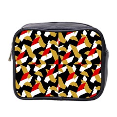 Colorful Abstract Pattern Mini Toiletries Bag 2-side by dflcprints