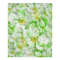Light Floral Collage  Shower Curtain 60  X 72  (medium)  by dflcprints