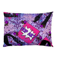 Purlpe Retro Pop Pillow Case (two Sides)