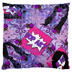 Purlpe Retro Pop Large Cushion Case (one Side)