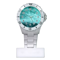 Green Ocean Splash Plastic Nurses Watch