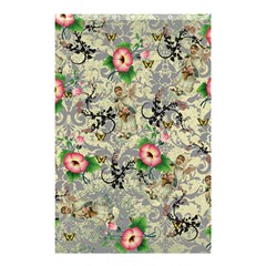 Angel Floral Shower Curtain 48  X 72  (small)  by snowwhitegirl