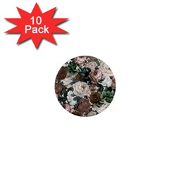 Rose Bushes Brown 1  Mini Magnet (10 Pack)  by snowwhitegirl