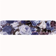 Rose Bushes Blue Large Bar Mats