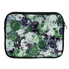 Rose Bushes Green Apple Ipad 2/3/4 Zipper Cases by snowwhitegirl