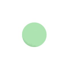    Classic Mint Green & White Herringbone Pattern 1  Mini Buttons by PodArtist