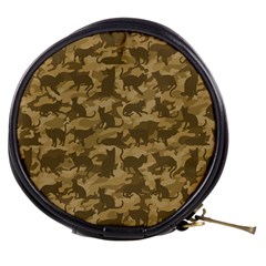 Operation Desert Cat Camouflage Catmouflage Mini Makeup Bags by PodArtist