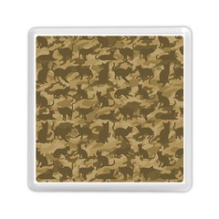 Operation Desert Cat Camouflage Catmouflage Memory Card Reader (square)  by PodArtist