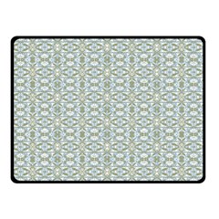 Vintage Ornate Pattern Double Sided Fleece Blanket (small)  by dflcprints